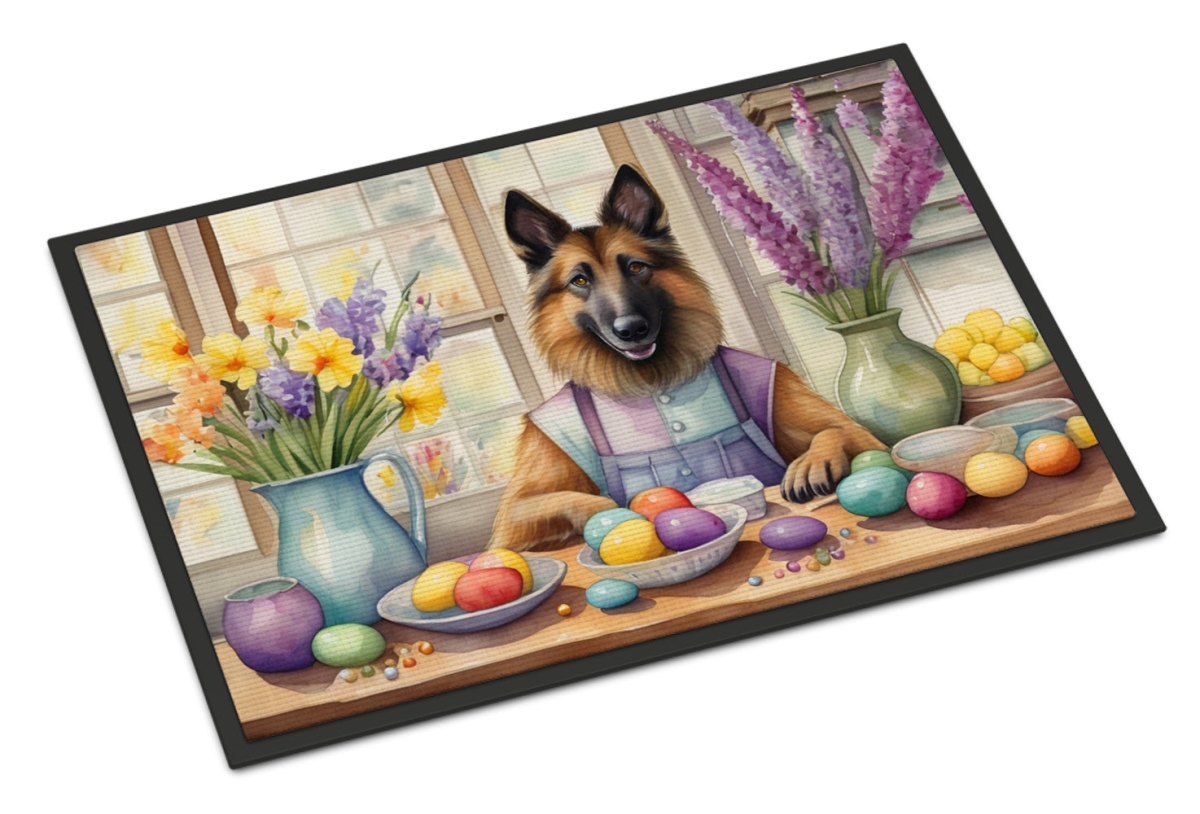 24 x 36 in. Decorating Easter Belgian Tervuren Doormat