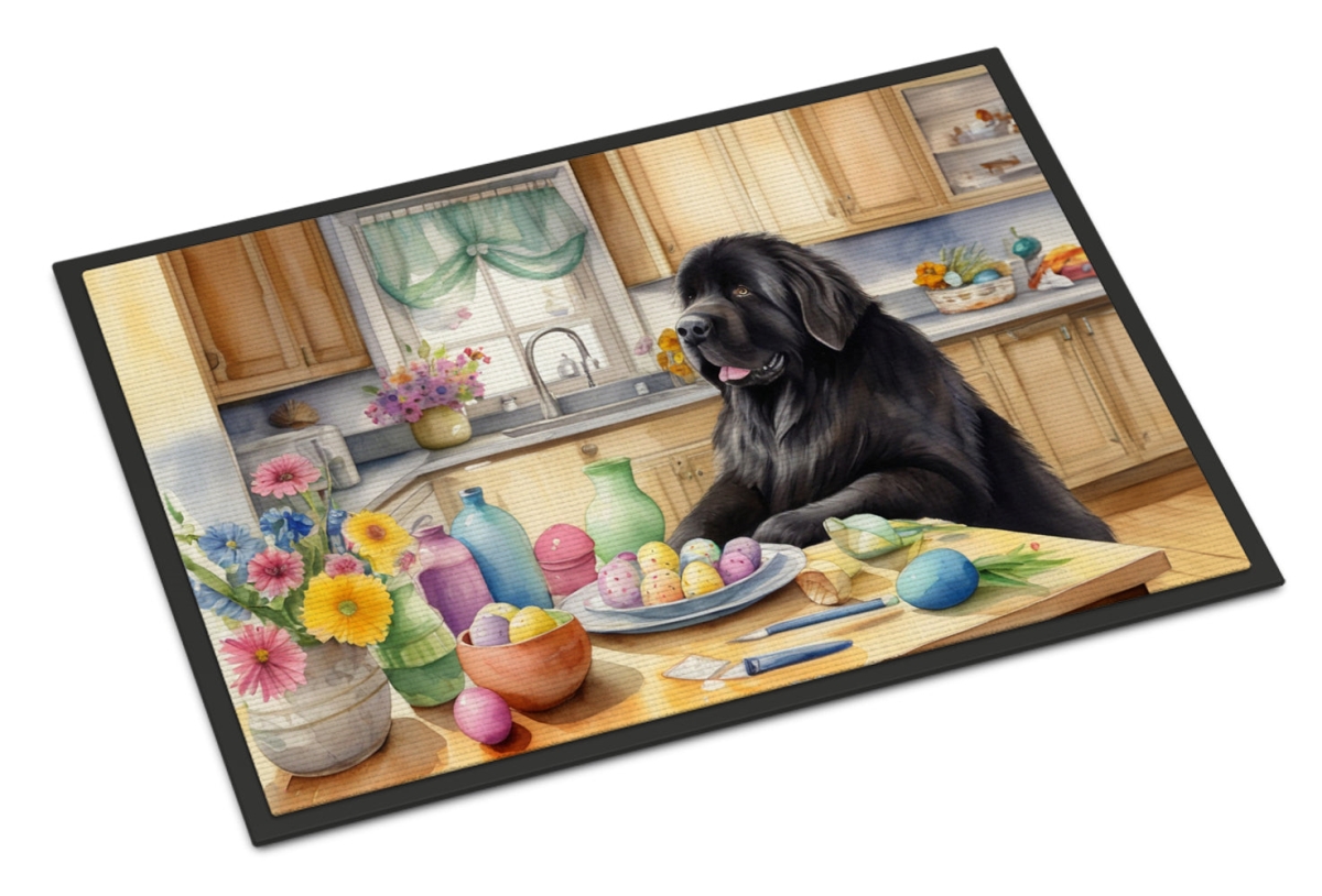 DAC6856MAT 18 x 27 in. Decorating Easter foundland Doormat