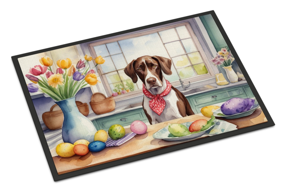 18 x 27 in. Decorating Easter Pointer Doormat