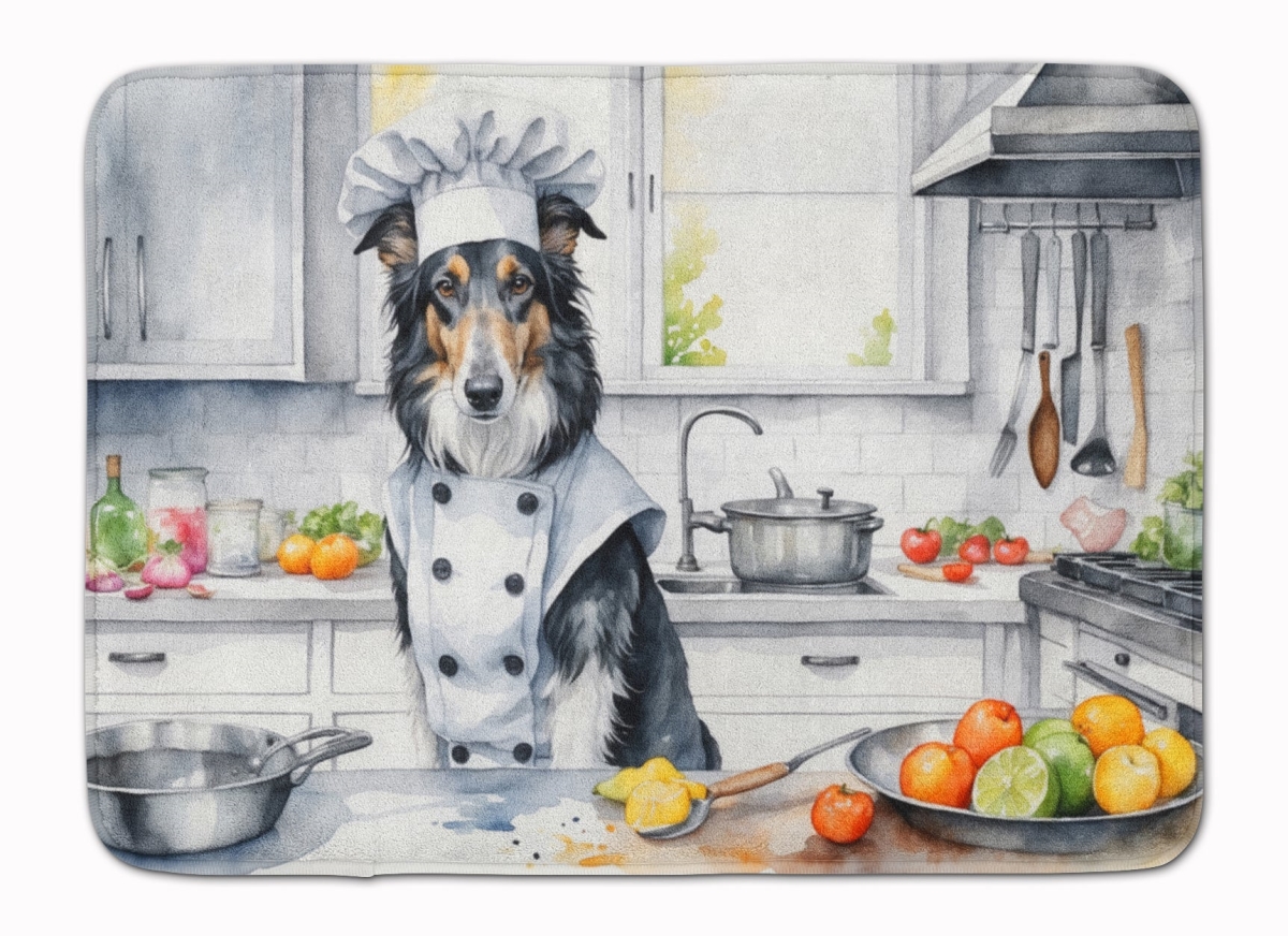 DAC6214RUG 19 x 27 in. Borzoi The Chef Memory Foam Kitchen Mat