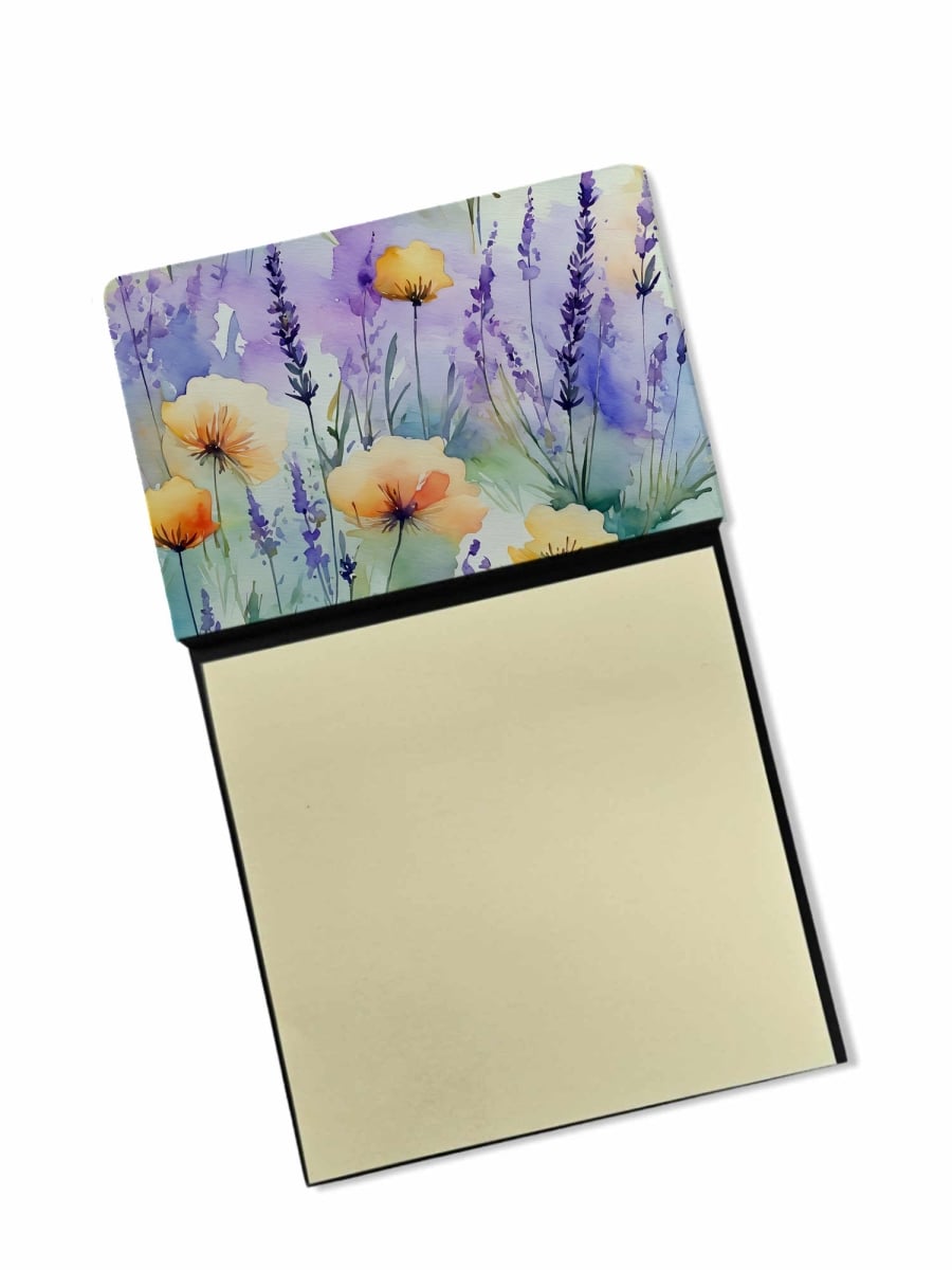 DAC1581SN 5.25 x 3.25 in. Lavender in Watercolor Sticky Note Holder