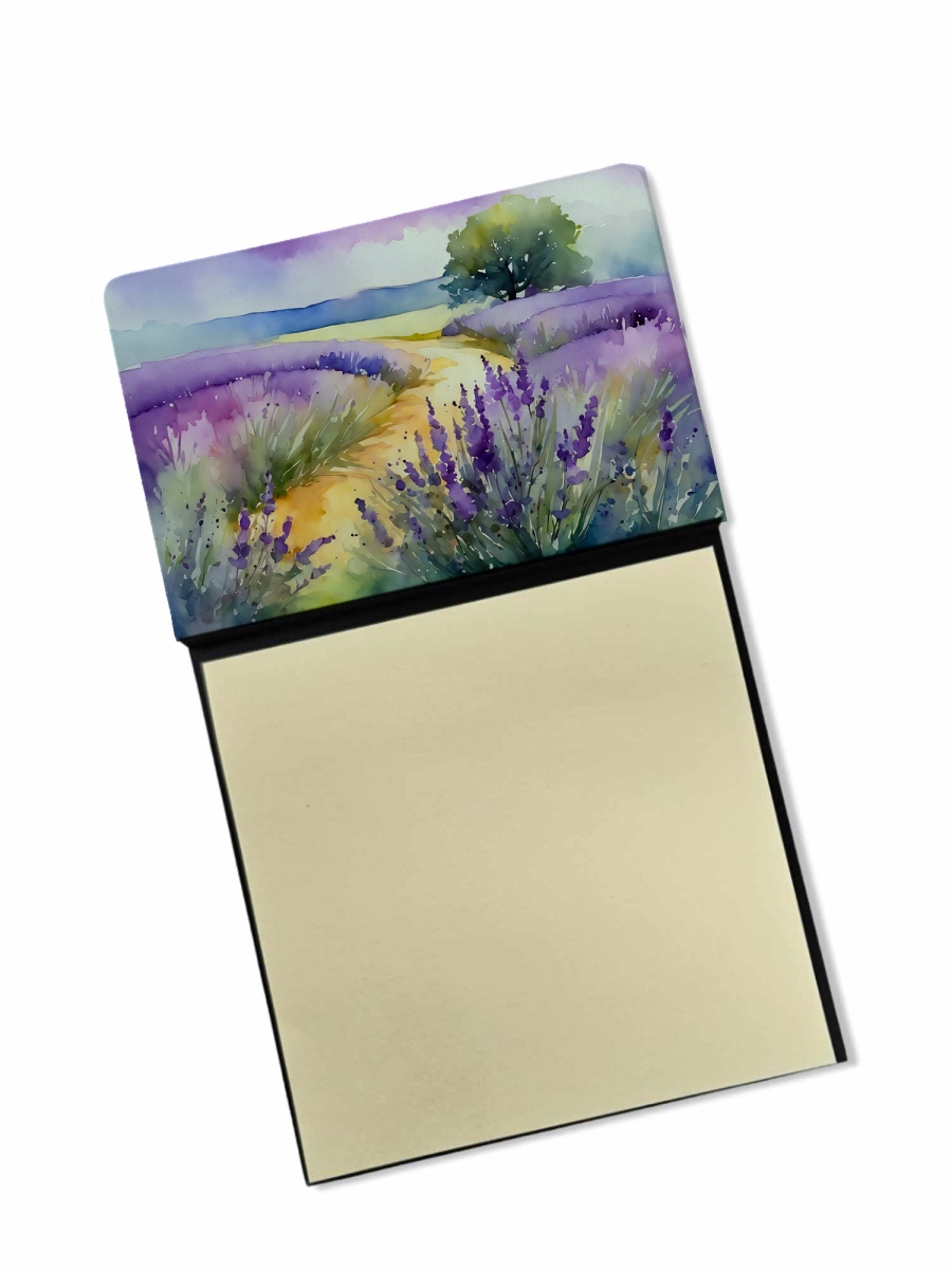 DAC1582SN 5.25 x 3.25 in. Lavender in Watercolor Sticky Note Holder