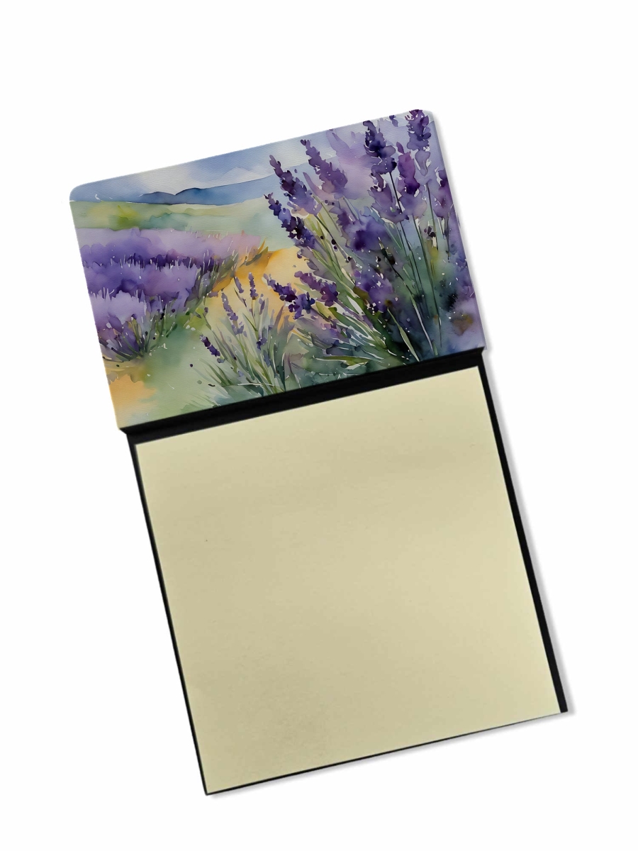 DAC1583SN 5.25 x 3.25 in. Lavender in Watercolor Sticky Note Holder