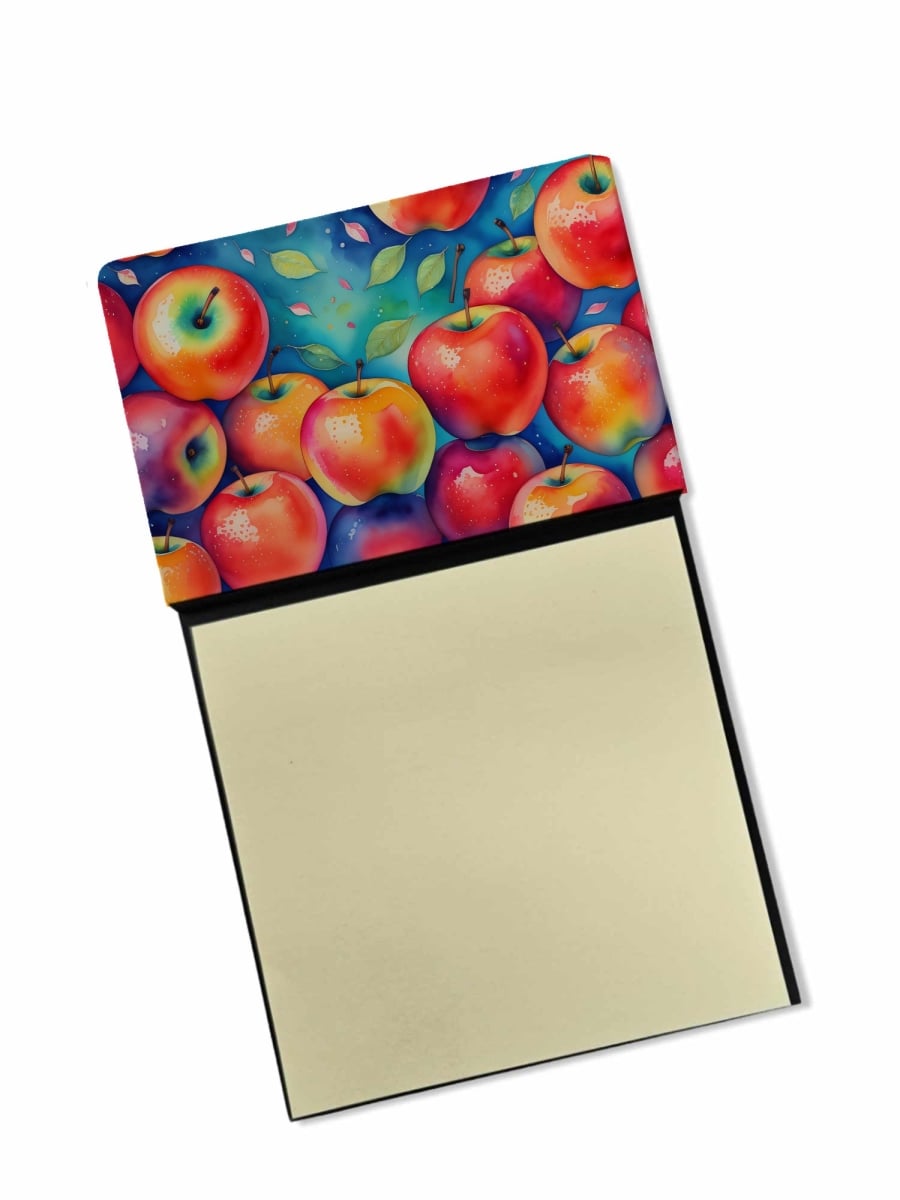 DAC1831SN 5.25 x 3.25 in. Colorful Apples Sticky Note Holder