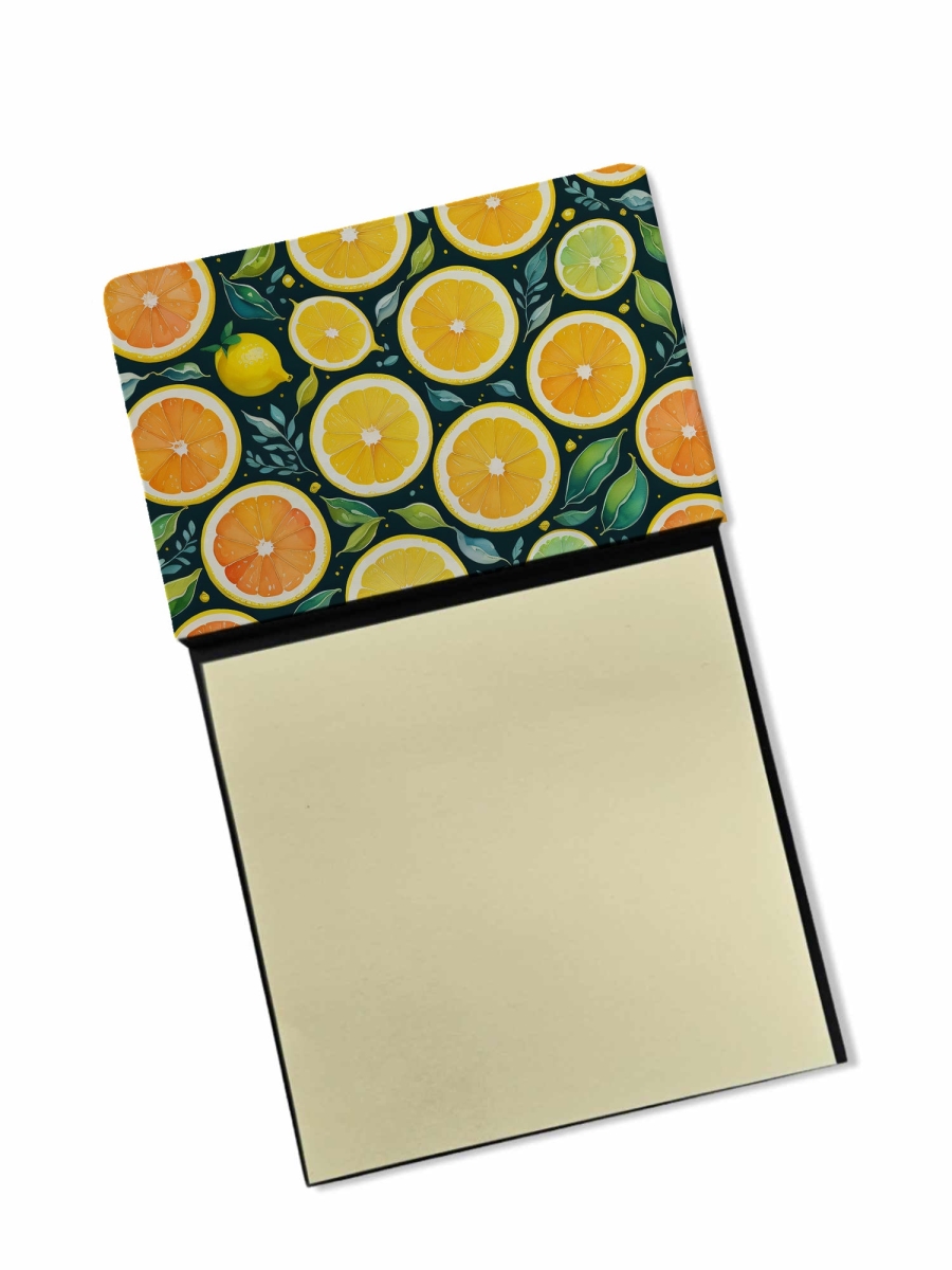 DAC1837SN 5.25 x 3.25 in. Colorful Lemons Sticky Note Holder