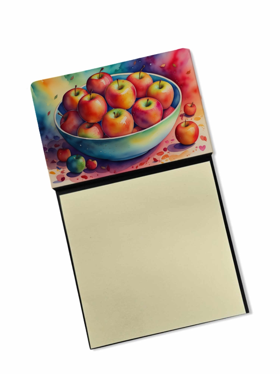 DAC1845SN 5.25 x 3.25 in. Colorful Apples Sticky Note Holder