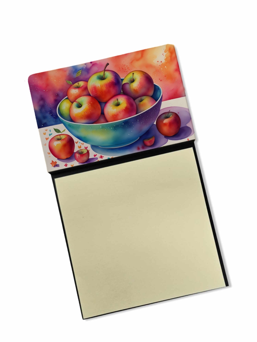 DAC1846SN 5.25 x 3.25 in. Colorful Apples Sticky Note Holder