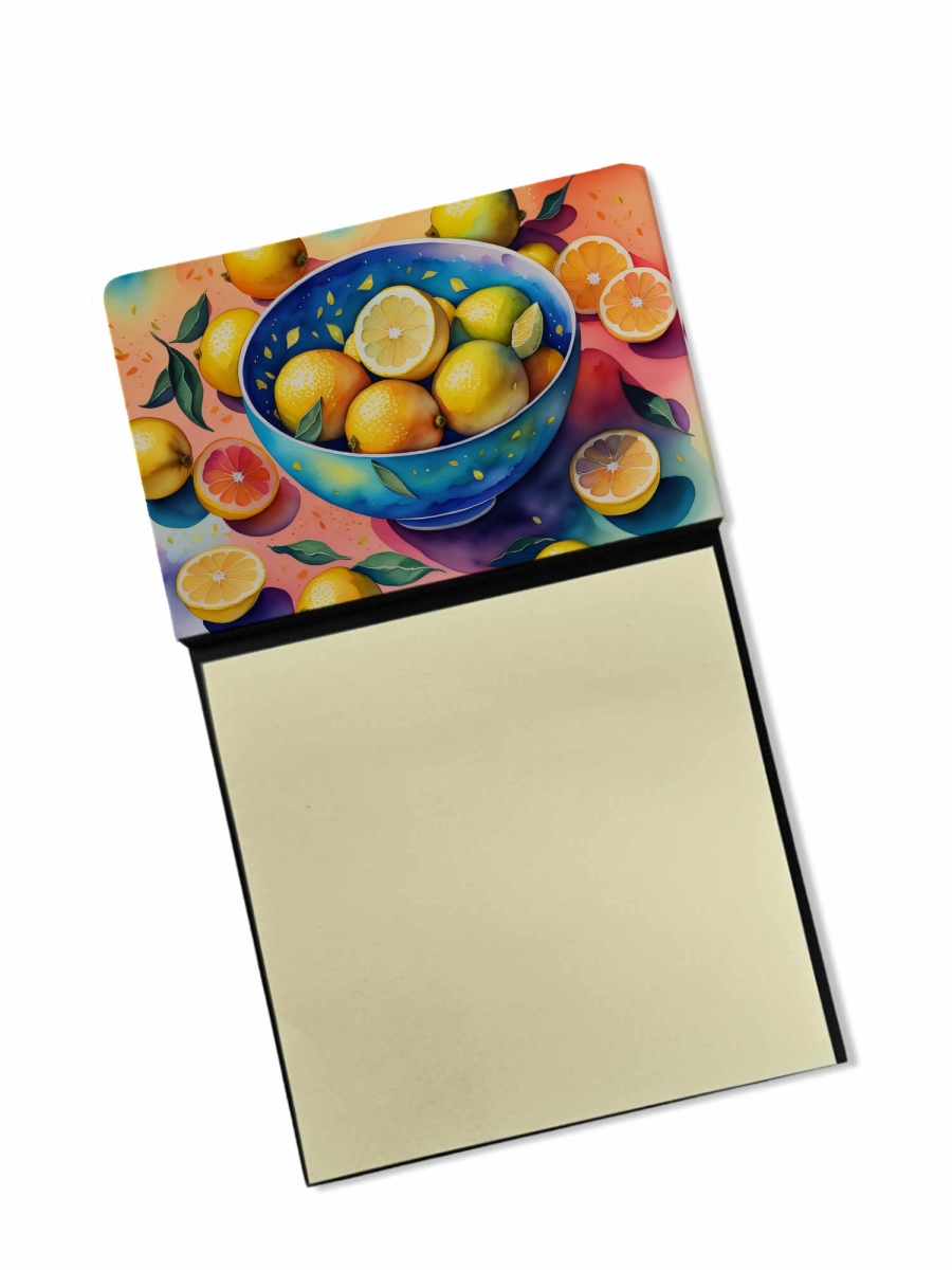 DAC1850SN 5.25 x 3.25 in. Colorful Lemons Sticky Note Holder