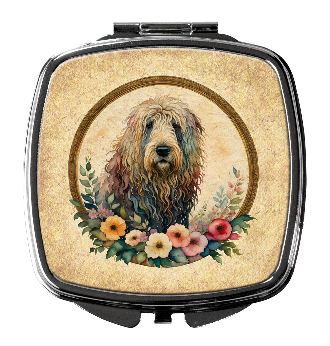 DAC2161SCM 3 x 2.75 in. Komondor & Flowers Compact Mirror