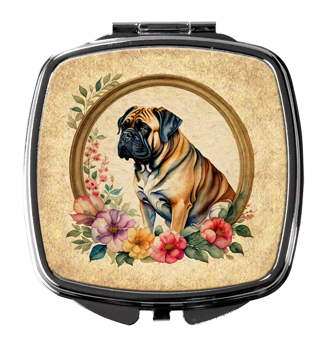 DAC2171SCM 3 x 2.75 in. Mastiff & Flowers Compact Mirror
