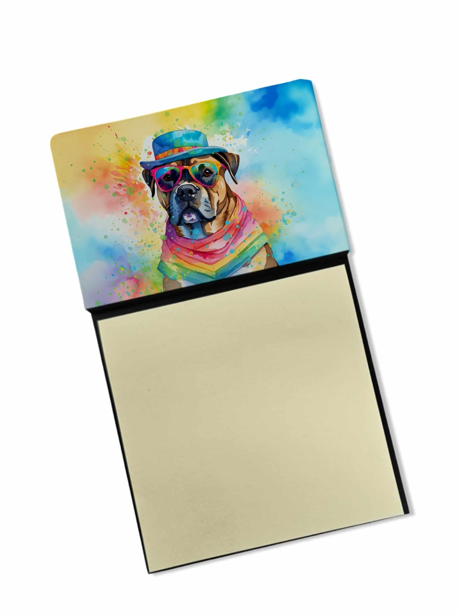 DAC2481SN 5.25 x 3.25 in. Cane Corso Hippie Dawg Sticky Note Holder