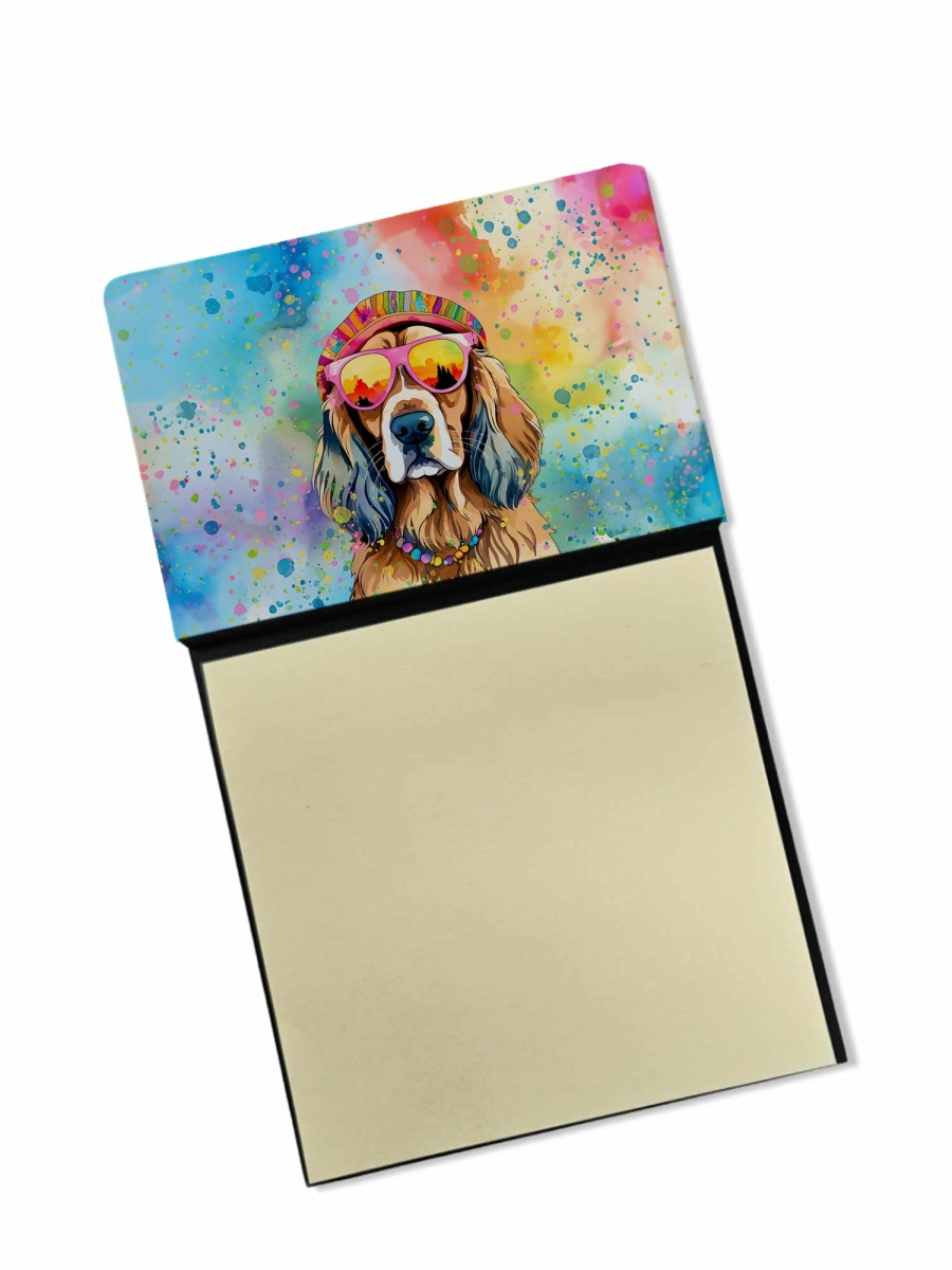DAC2492SN 5.25 x 3.25 in. Cocker Spaniel Hippie Dawg Sticky Note Holder