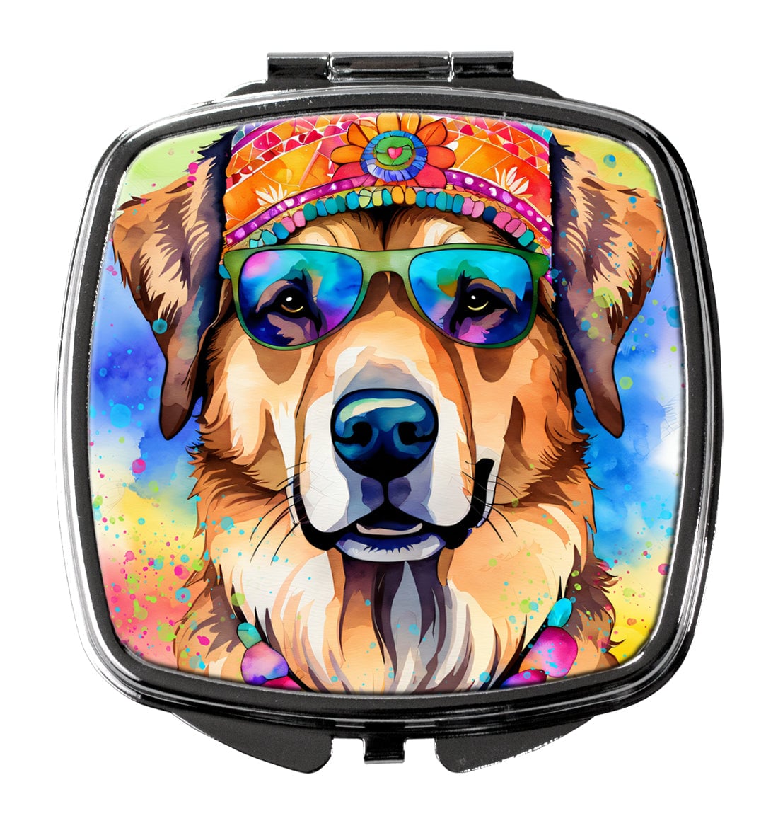DAC2580SCM 3 x 2.75 in. Hippie Dawg Compact Mirror