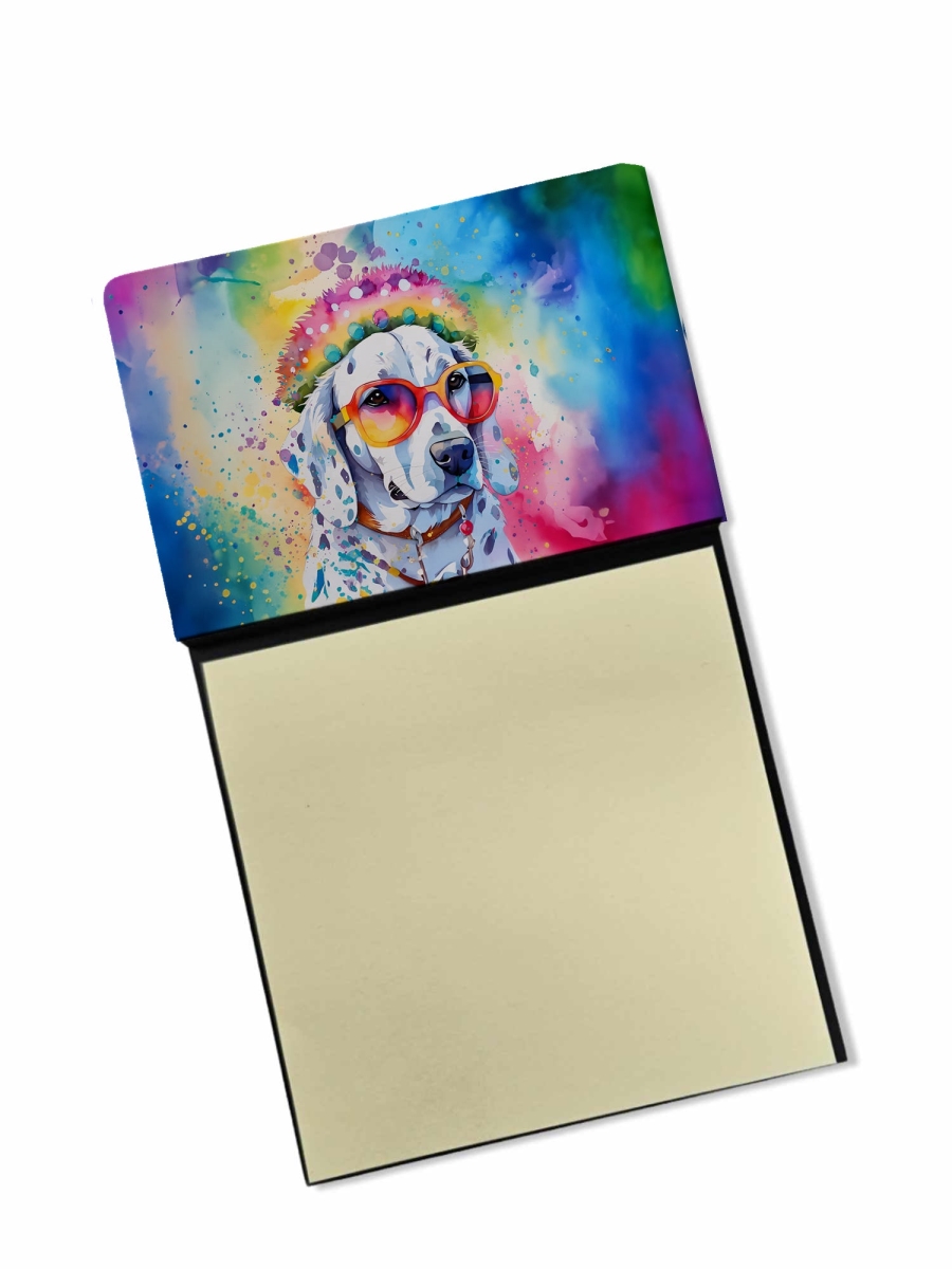 DAC2501SN 5.25 x 3.25 in. Dalmatian Hippie Dawg Sticky Note Holder