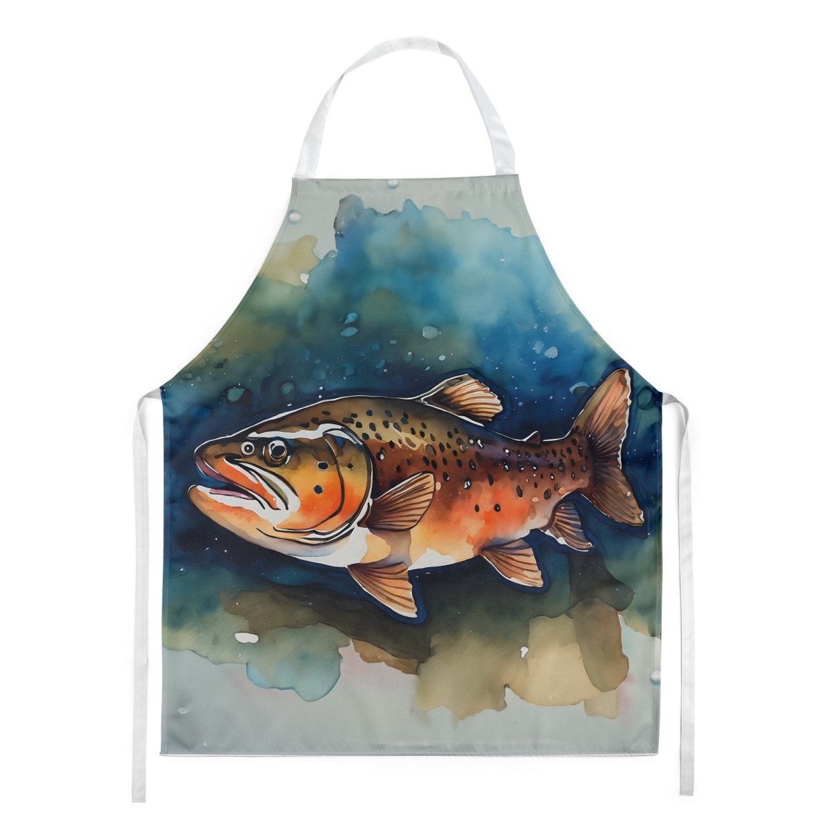 30 x 27 in. Brown Trout Apron