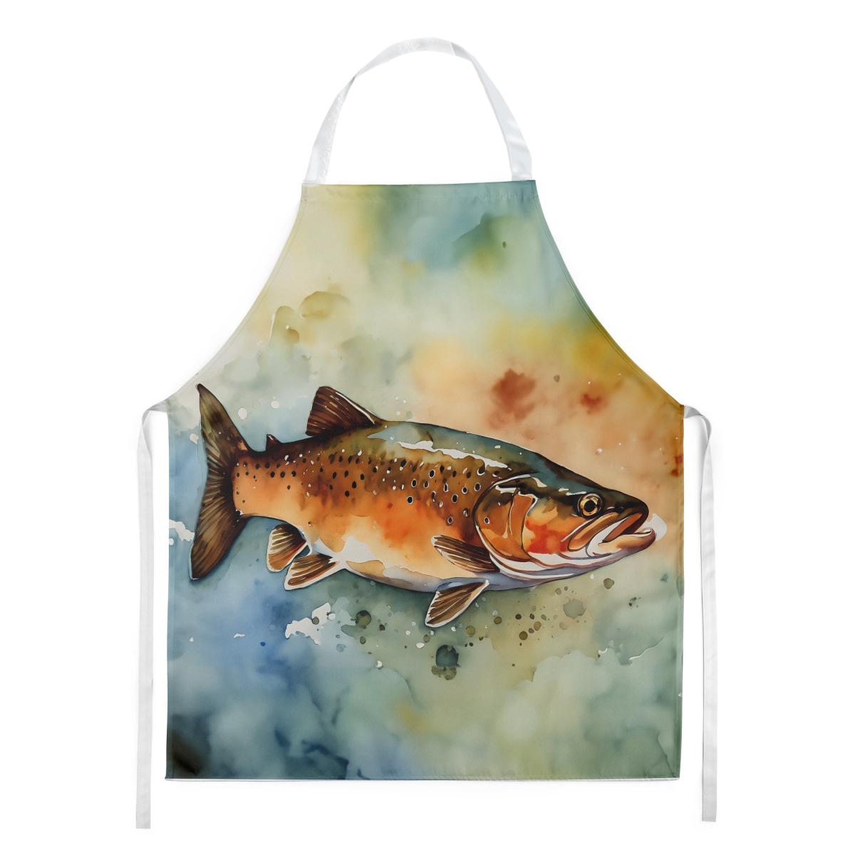 DAC2779APRON 30 x 27 in. Brown Trout Apron
