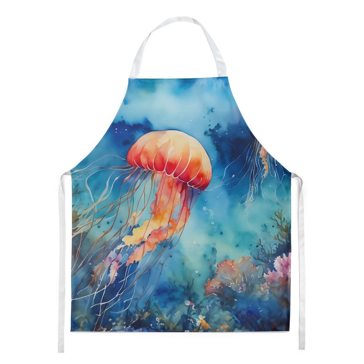 DAC2793APRON 30 x 27 in. Jellyfish Apron