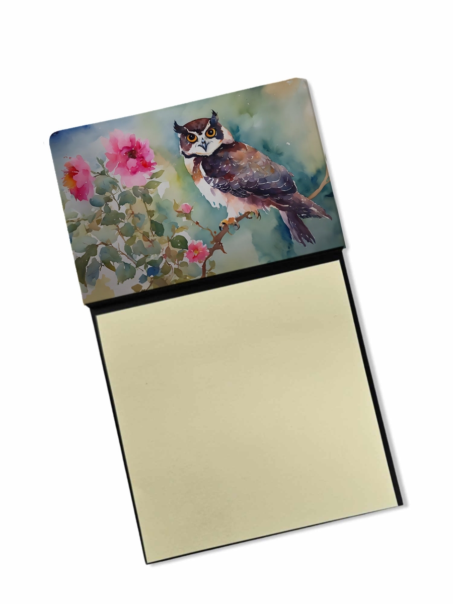 DAC3269SN 5.25 x 3.25 in. Spectacled Owl Sticky Note Holder