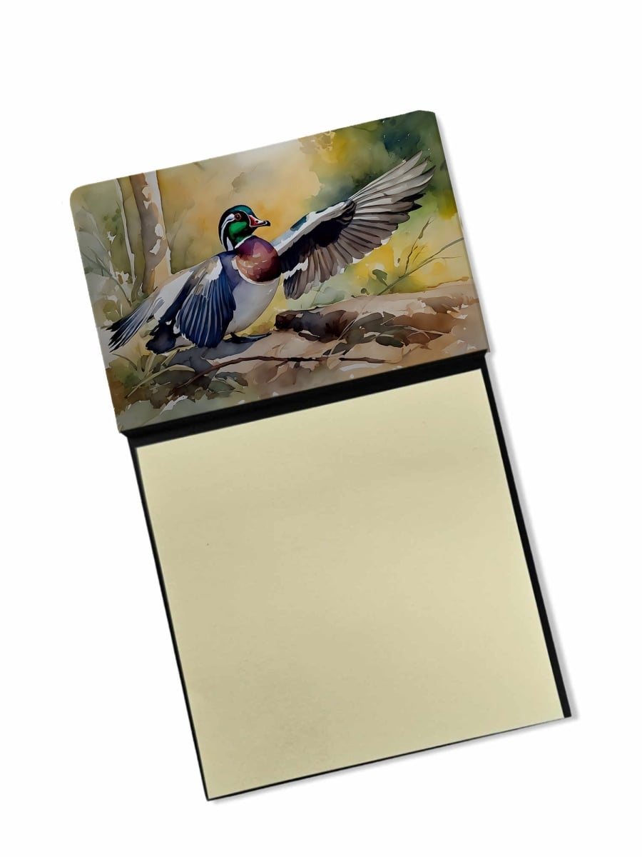 DAC3283SN 5.25 x 3.25 in. Wood Duck Sticky Note Holder