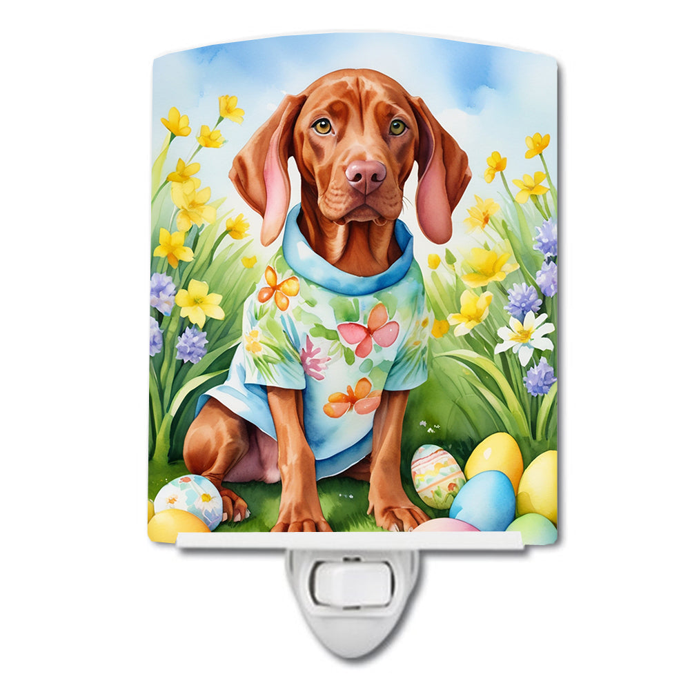 DAC5196CNL 6 x 4 in. Vizsla Easter Egg Hunt Ceramic Night Light