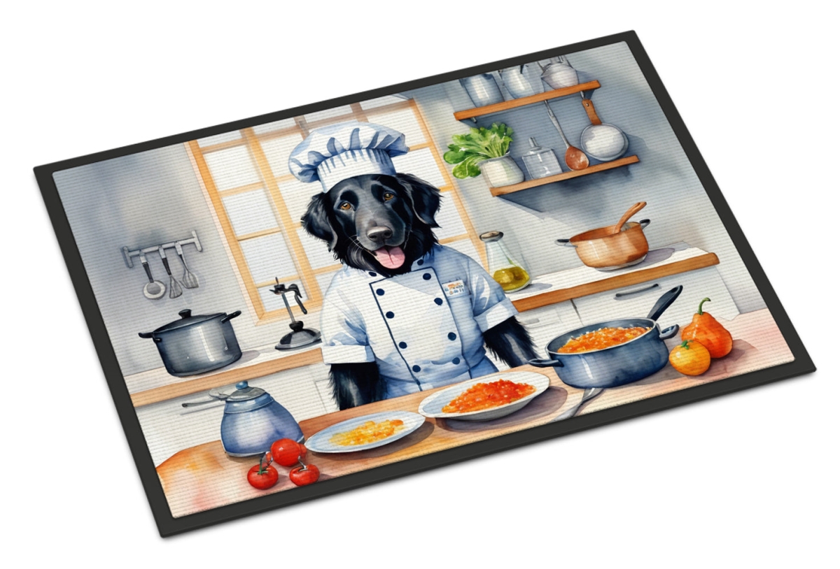 DAC6249JMAT 24 x 36 in. Flat-Coated Retriever The Chef Doormat