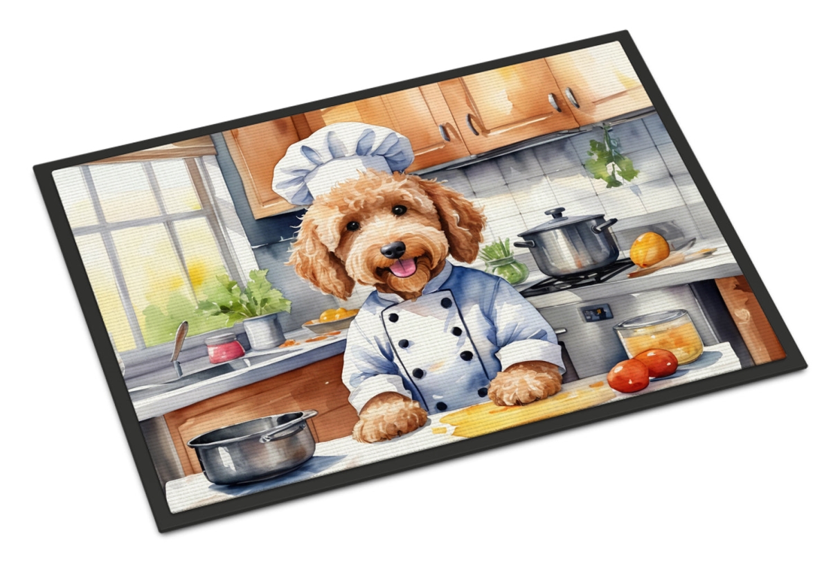 DAC6258JMAT 24 x 36 in. Goldendoodle The Chef Doormat