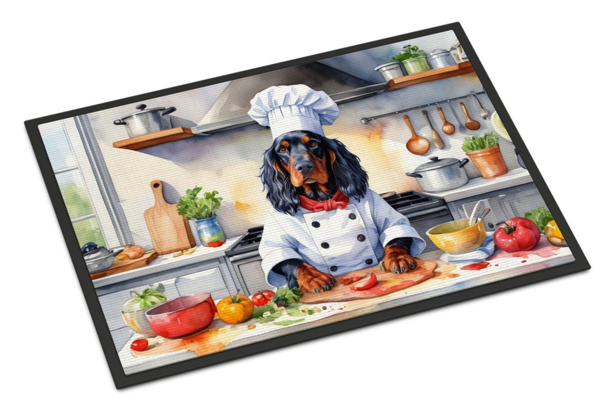 24 x 36 in. Gordon Setter The Chef Doormat