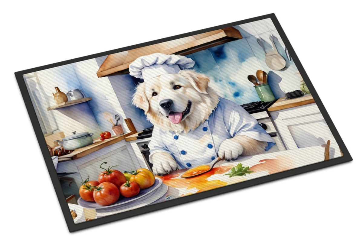 24 x 36 in. Great Pyrenees The Chef Doormat
