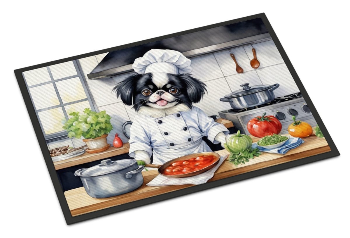 24 x 36 in. Japanese Chin The Chef Doormat