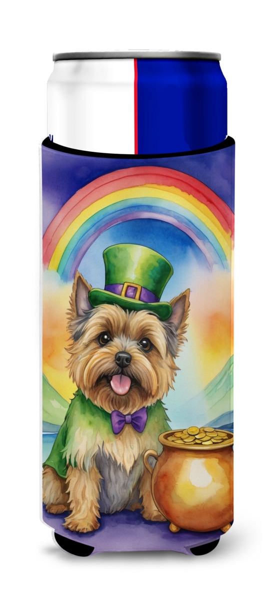 DAC5509MUK 12 oz Cairn Terrier St Patricks Day Hugger for Ultra Slim Cans
