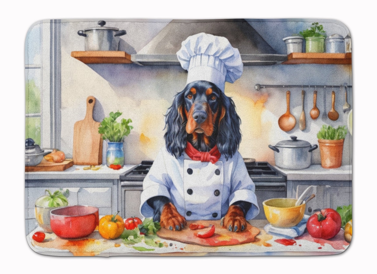 19 x 27 in. Gordon Setter The Chef Memory Foam Kitchen Mat