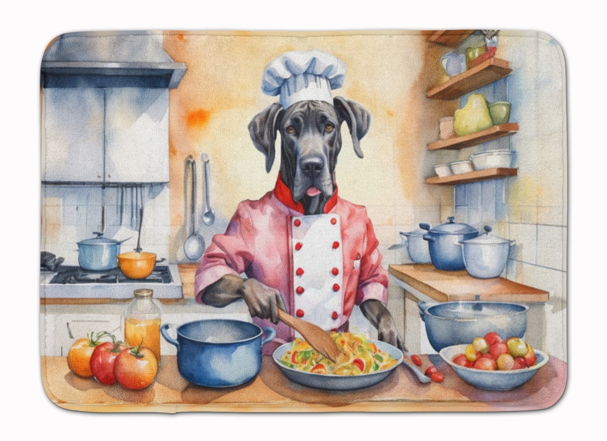 DAC6260RUG 19 x 27 in. Great Dane The Chef Memory Foam Kitchen Mat