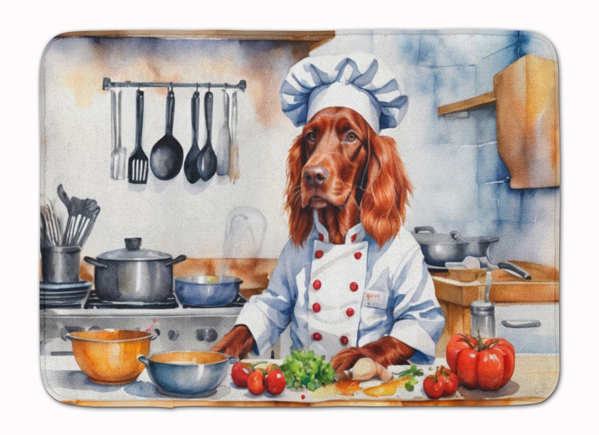 DAC6266RUG 19 x 27 in. Irish Setter The Chef Memory Foam Kitchen Mat
