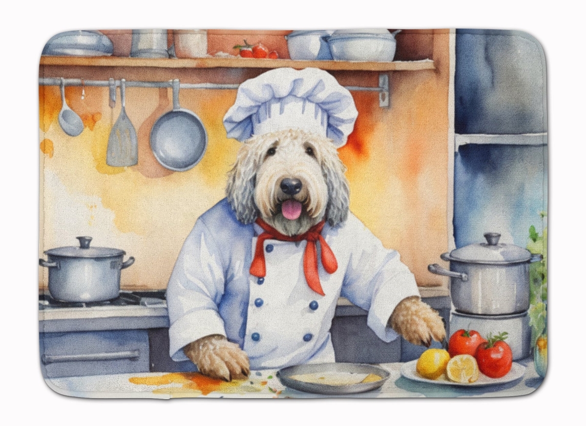 DAC6274RUG 19 x 27 in. Komondor The Chef Memory Foam Kitchen Mat