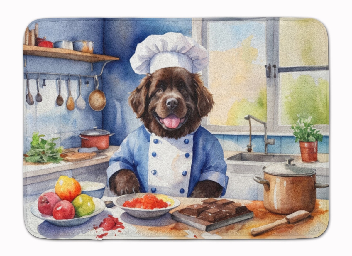 DAC6289RUG 19 x 27 in. foundland The Chef Memory Foam Kitchen Mat