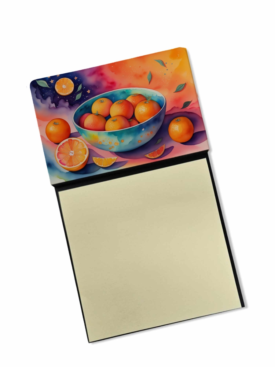 DAC1853SN 5.25 x 3.25 in. Colorful Oranges Sticky Note Holder