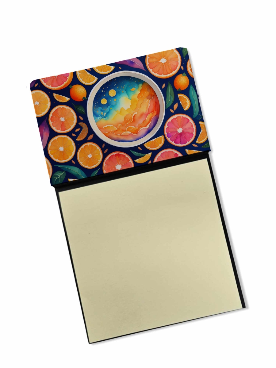 DAC1854SN 5.25 x 3.25 in. Colorful Oranges Sticky Note Holder