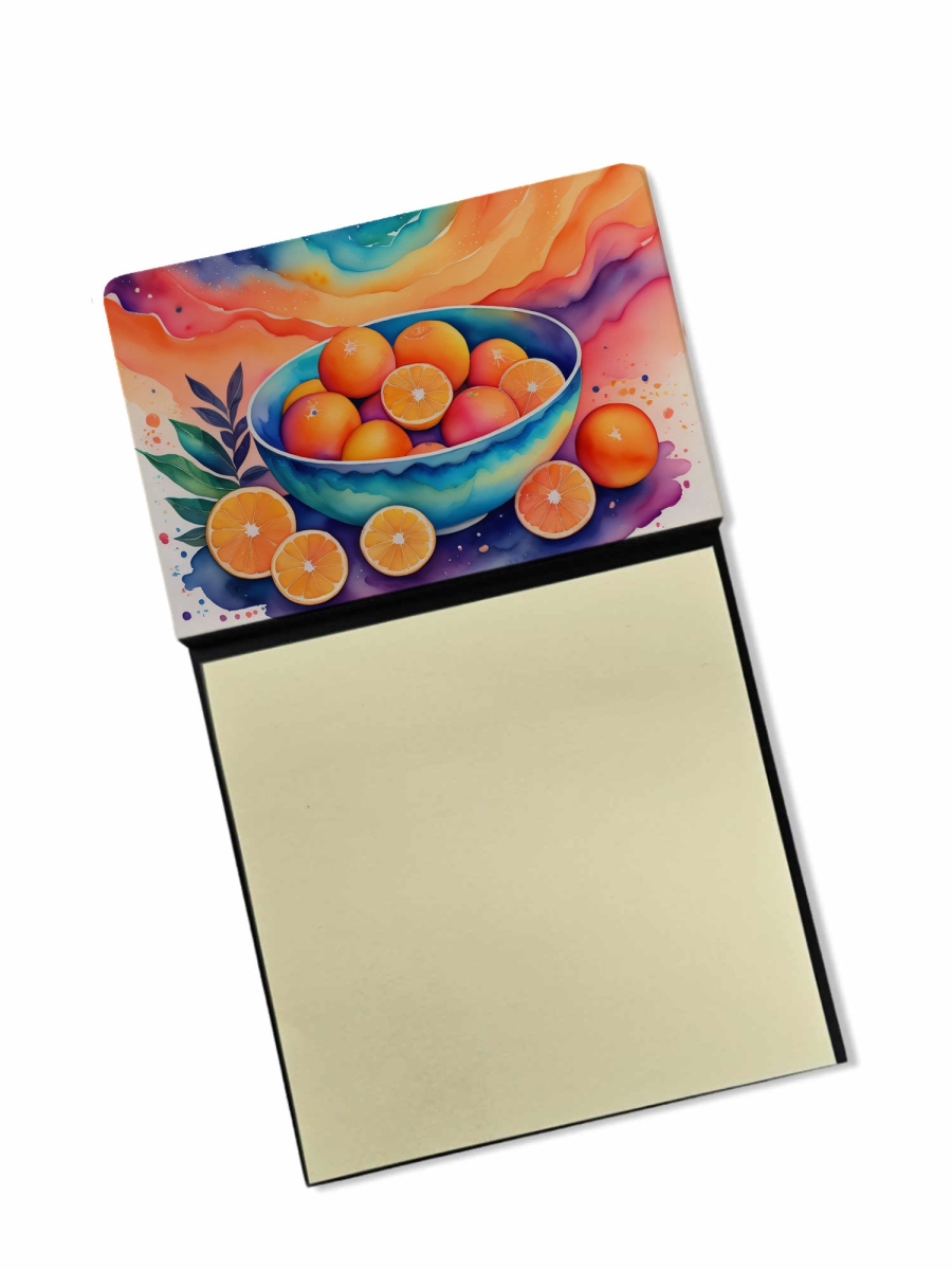 DAC1855SN 5.25 x 3.25 in. Colorful Oranges Sticky Note Holder
