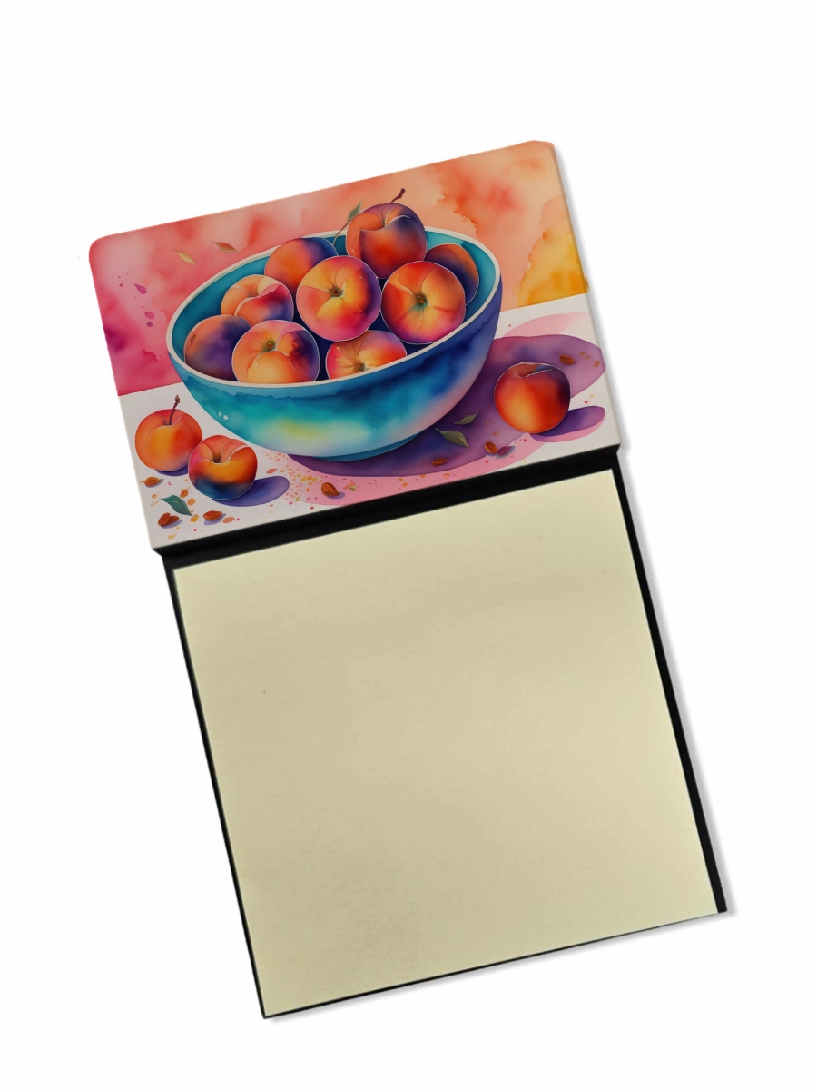 DAC1856SN 5.25 x 3.25 in. Colorful Peaches Sticky Note Holder