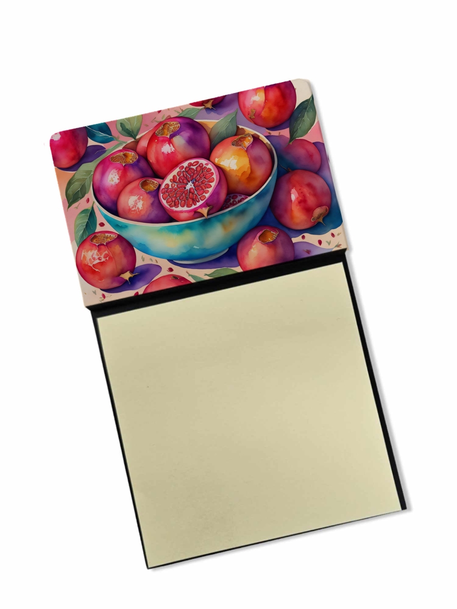 DAC1860SN 5.25 x 3.25 in. Colorful Pomegranates Sticky Note Holder