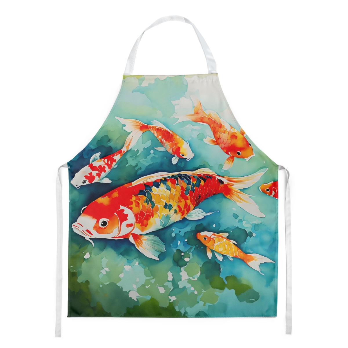 DAC2796APRON 30 x 27 in. Koi Fish Apron