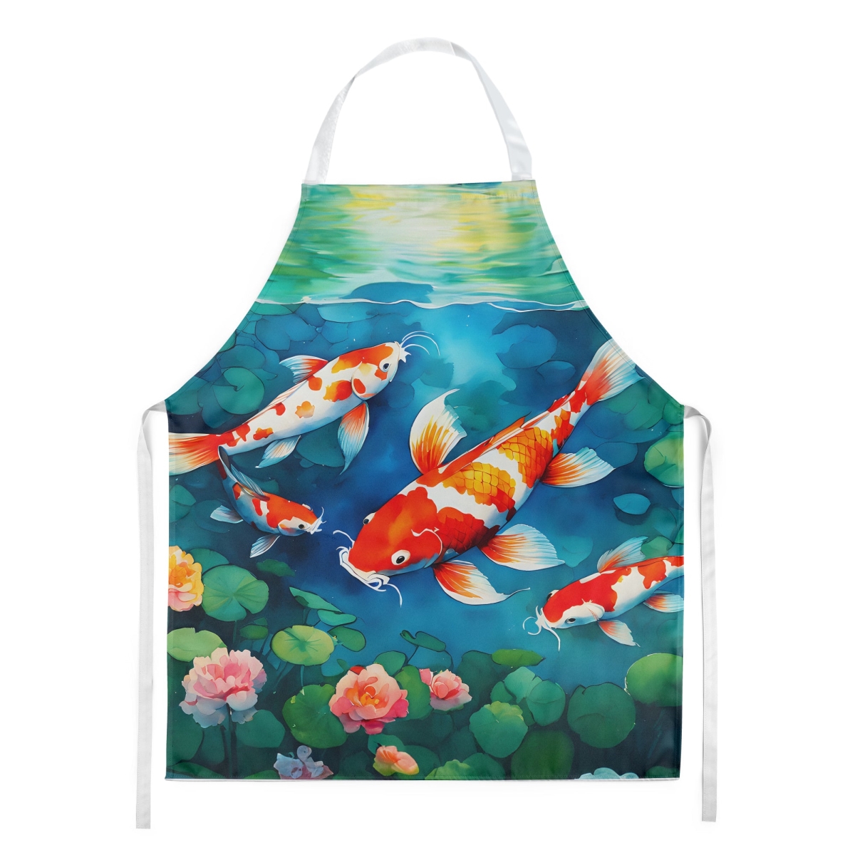 30 x 27 in. Koi Fish Apron