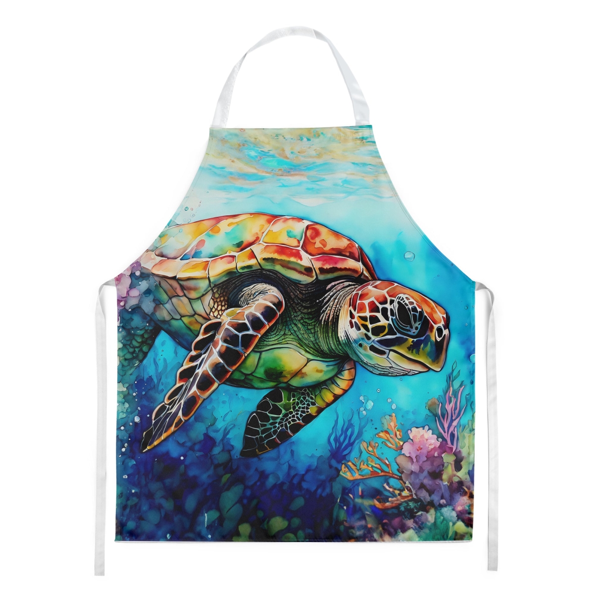 DAC2809APRON 30 x 27 in. Loggerhead Sea Turtle Apron