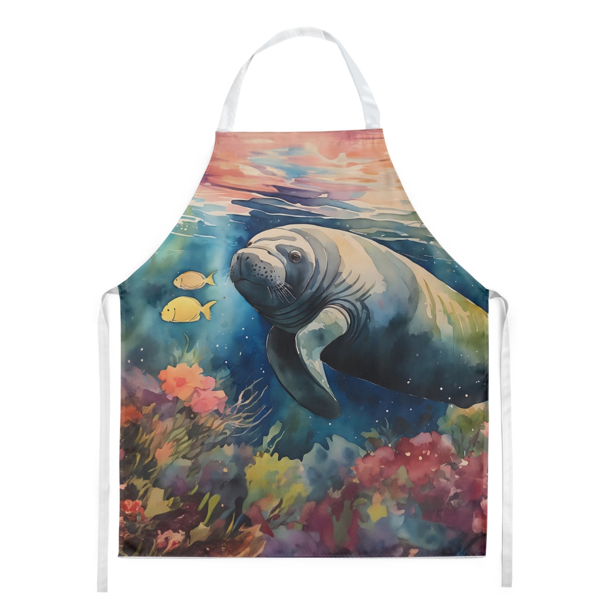 DAC2813APRON 30 x 27 in. Manatee Apron