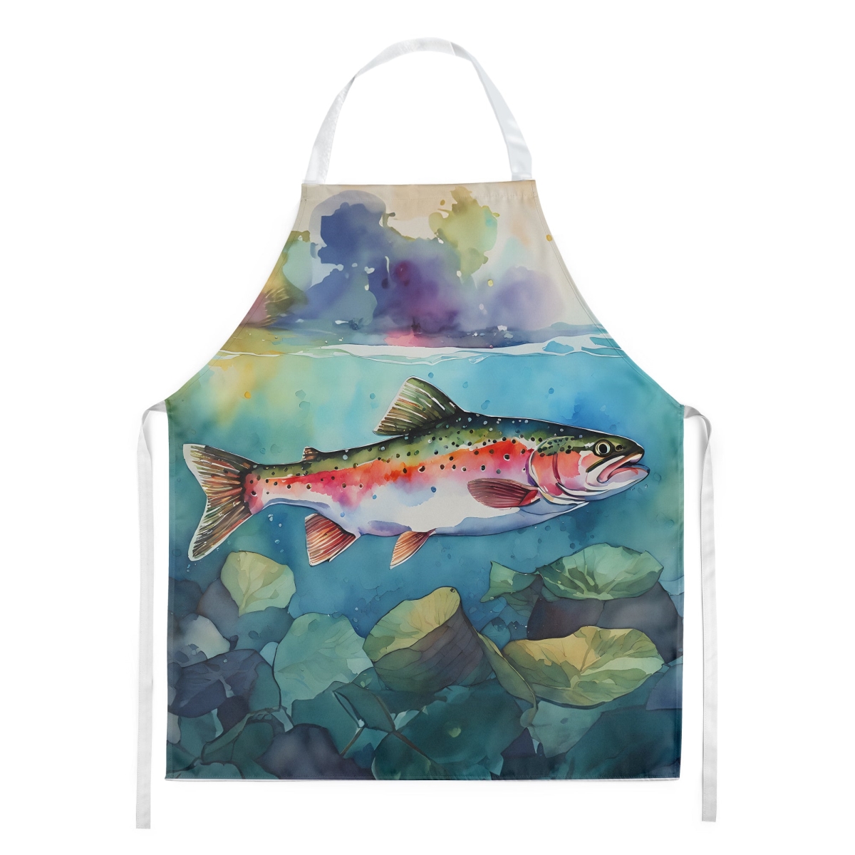 DAC2816APRON 30 x 27 in. Rainbow Trout Apron