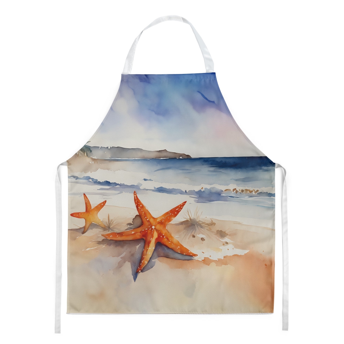 Picture of Carolines Treasures DAC2829APRON 30 x 27 in. Starfish Apron