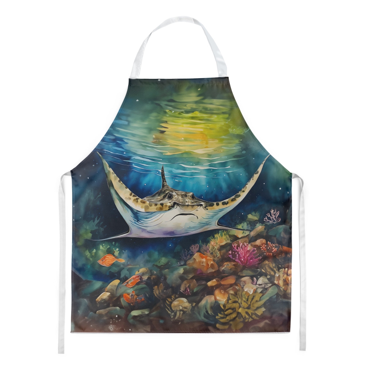 Picture of Carolines Treasures DAC2831APRON 30 x 27 in. Sting Ray Apron