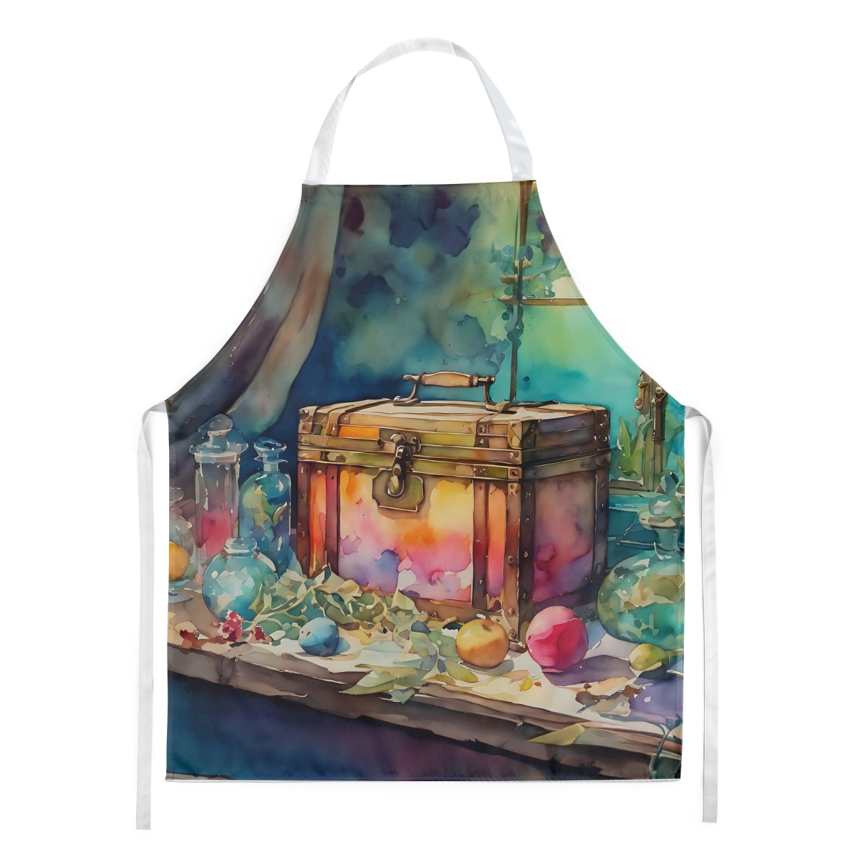 Picture of Carolines Treasures DAC2837APRON 30 x 27 in. Treasure Chest Apron