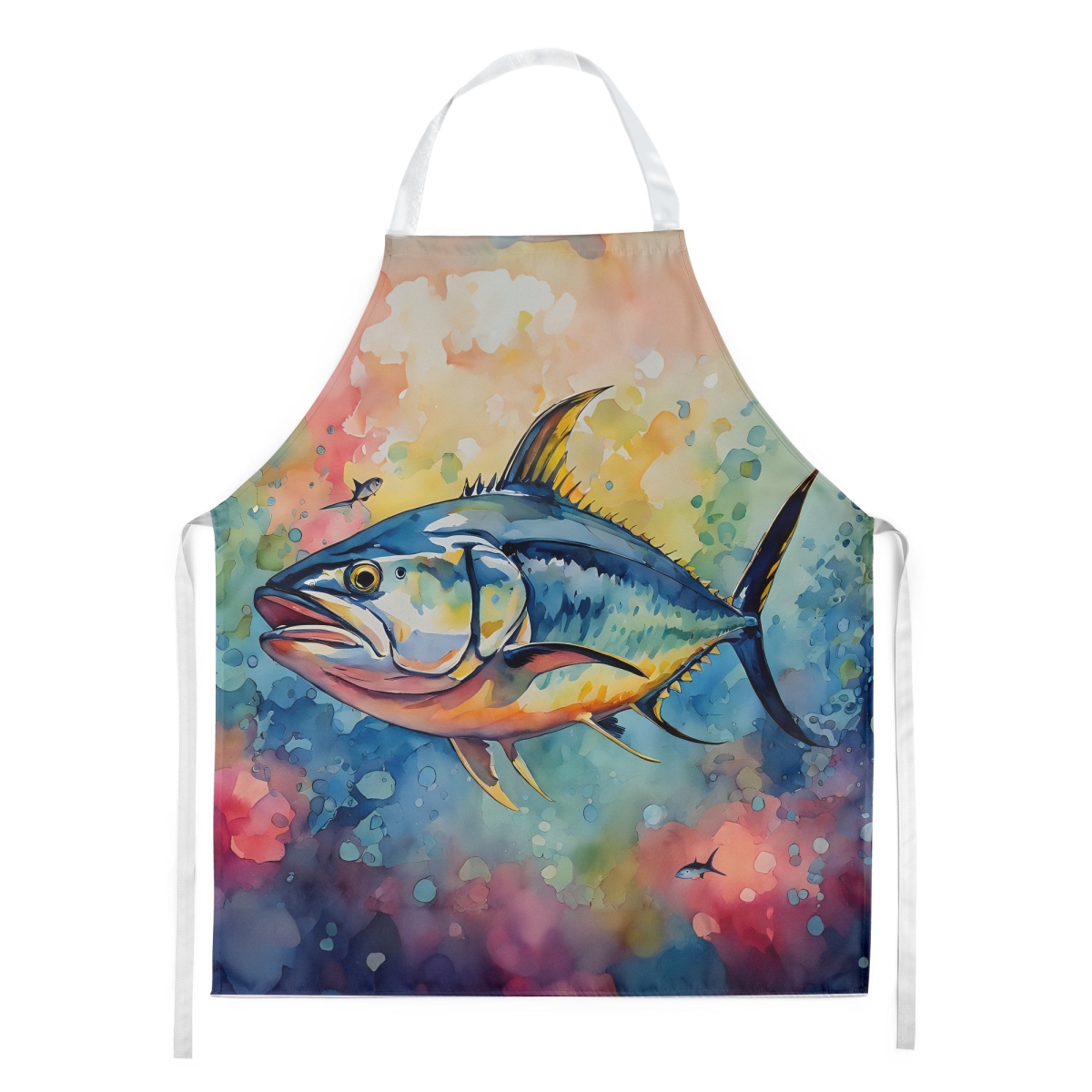 Picture of Carolines Treasures DAC2843APRON 30 x 27 in. Yellowfin Tuna Apron