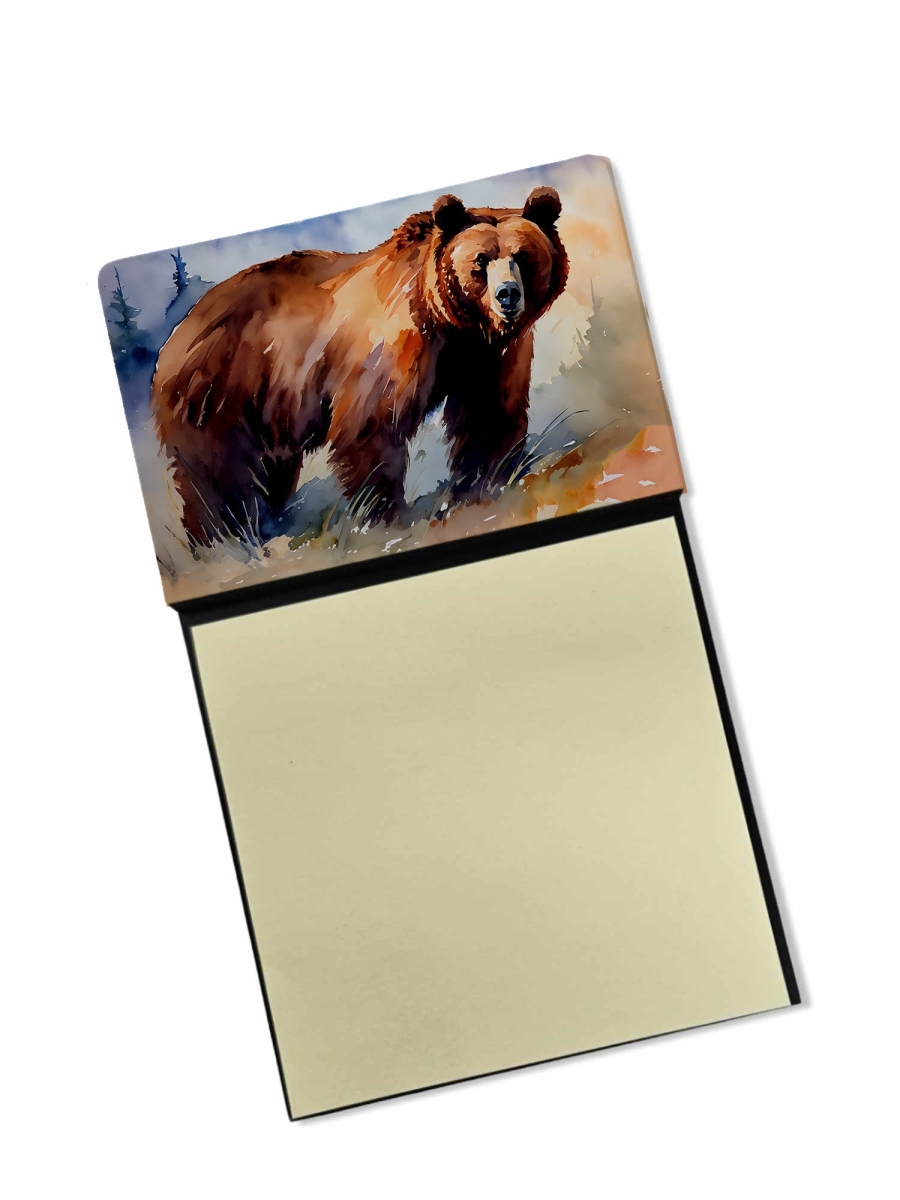 DAC2927SN 5.25 x 3.25 in. Grizzly Bear Sticky Note Holder